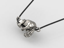 Load image into Gallery viewer, Red Panda Pendant in Sterling Silver