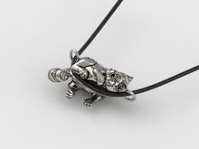 Load image into Gallery viewer, Red Panda Pendant in Sterling Silver