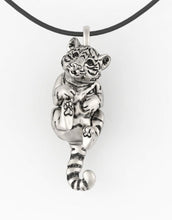 Load image into Gallery viewer, Tiger Cub Pendant in Sterling Silver