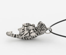 Load image into Gallery viewer, Tiger Cub Pendant in Sterling Silver