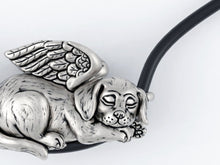 Load image into Gallery viewer, Memorial Dog Pendant in Sterling Silver