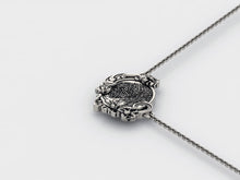 Load image into Gallery viewer, Fingerprint and Handwriting Pendant in Sterling Silver