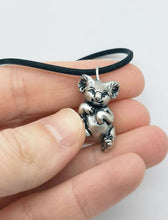 Load image into Gallery viewer, Koala Pendant in Silver Plated Pewter