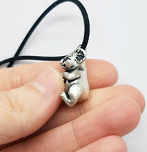 Load image into Gallery viewer, Koala Pendant in Silver Plated Pewter