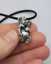 Load image into Gallery viewer, Koala Pendant in Silver Plated Pewter
