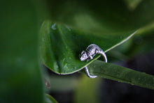 Load image into Gallery viewer, Adjustable Chameleon Ring in Sterling Silver
