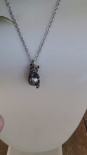 Load and play video in Gallery viewer, Panda Cub Pendant in Silver Plated Pewter
