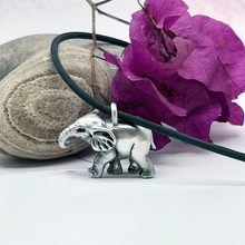 Load image into Gallery viewer, Elephant Pendant in Sterling Silver
