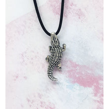 Load image into Gallery viewer, Alligator Pendant in Sterling Silver
