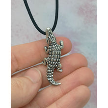 Load image into Gallery viewer, Alligator Pendant in Sterling Silver
