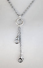 Load image into Gallery viewer, Charm clip / Pendant clip in sterling silver Set
