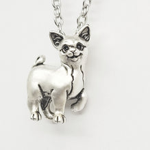 Load image into Gallery viewer, Chihuahua Pendant made in silver Plate
