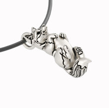 Load image into Gallery viewer, Fox Pendant in Sterling Silver
