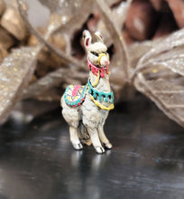 Load image into Gallery viewer, Enameled Llama / Alpaca Necklace
