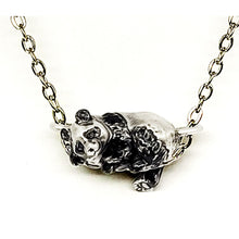 Load image into Gallery viewer, Panda Pendant in Sterling Silver
