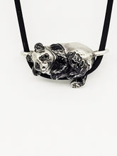 Load image into Gallery viewer, Panda Pendant in Sterling Silver
