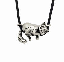 Load image into Gallery viewer, Red Panda in Silver Plated Pewter
