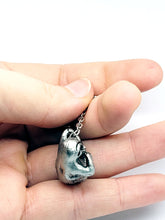 Load image into Gallery viewer, Sloth pendant in Silver Plated Pewter
