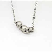 Load image into Gallery viewer, Squirrel Pendant in Sterling Silver

