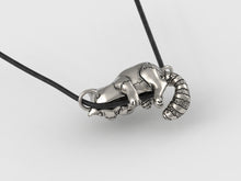Load image into Gallery viewer, Red Panda Pendant in Sterling Silver
