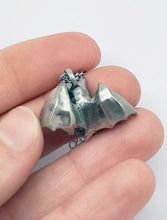 Load image into Gallery viewer, Bat Pendant in Sterling Silver
