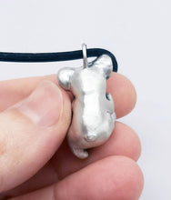 Load image into Gallery viewer, Koala Pendant in Silver Plated Pewter
