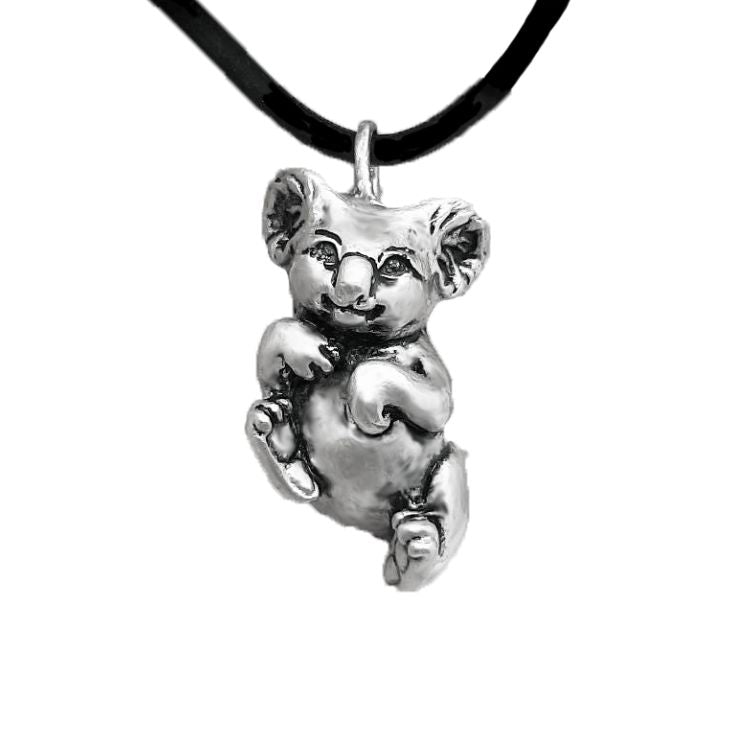 Koala Pendant in Sterling Silver